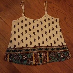 Crossback Patterned Tank